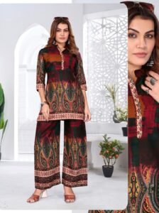 Maroon Muse Co-ord Set