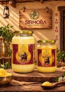 Red Gold Pahadi Ghoru Cow Ghee