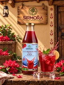 SIRMOŘA Gulabi Buransh (Brass) Sugar Free Juice