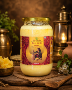 Red Gold Pahadi Ghoru Cow Ghee