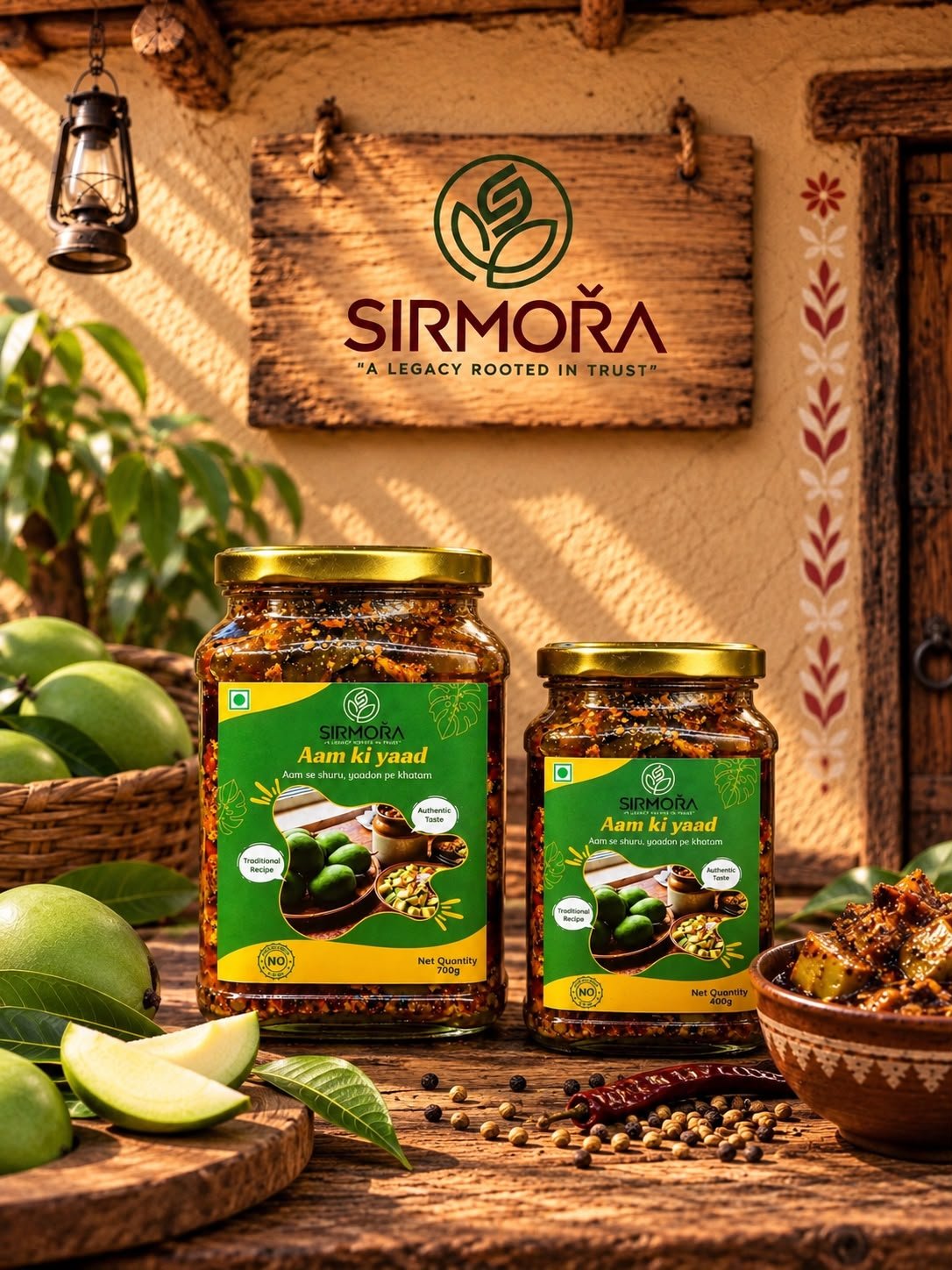 Aam Ki Yaad (Raw Mango Pickle)
