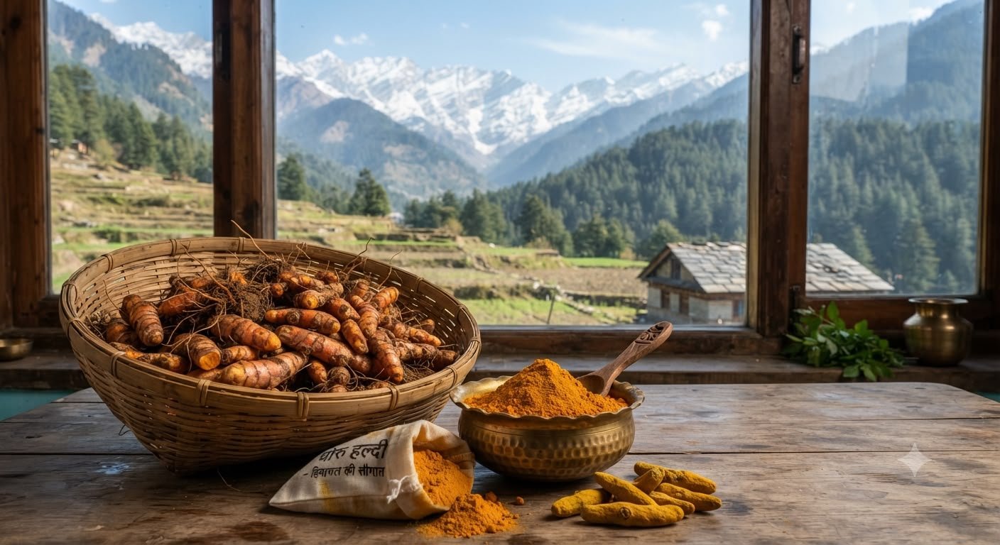 Traditional Ghoru Haldi from the hills of the Himachal Pradesh