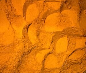 Naturally coloured Ghoru Haldi turmeric powder