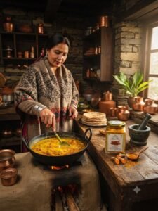 Ghoru Haldi used in traditional Himachali cooking