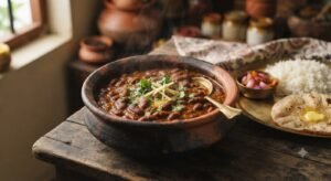 Cooked Ghoru Rajma Pahadi Rajma curry