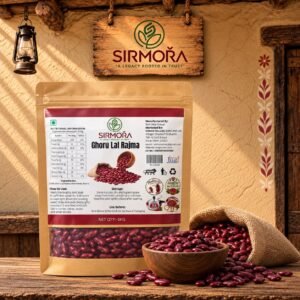 Sirmora Ghoru Rajma with freshly cooked Pahadi Rajma