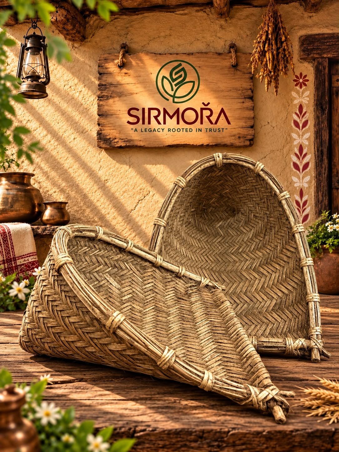 Traditional Nigal Winnowing Tray (commonly called a Soop)