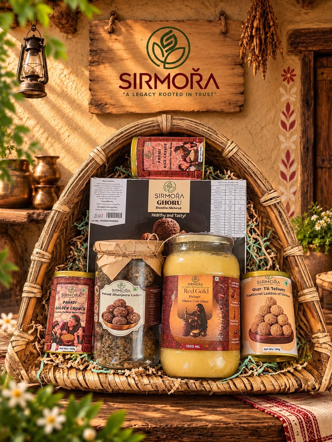 Sirmora Pahadi Traditional Hamper